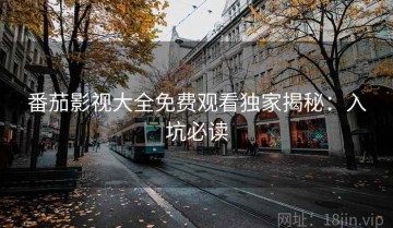 番茄影视大全免费观看独家揭秘：入坑必读
